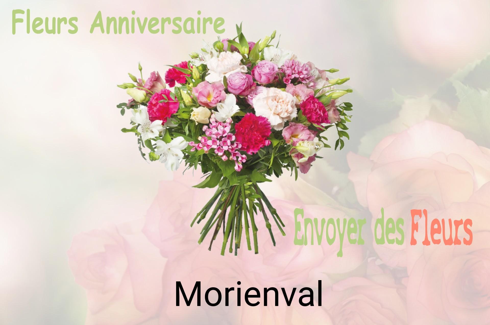 Bouquet de fleurs d’anniversaire livré à Morienval